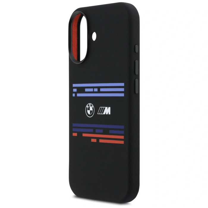BMW M Silicon Horizontal Line MagSafe Apple iPhone 17 black