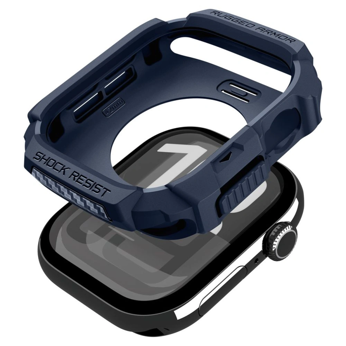 Spigen Rugged Armor V2 Apple Watch 10 / 11 42mm Navy Blue