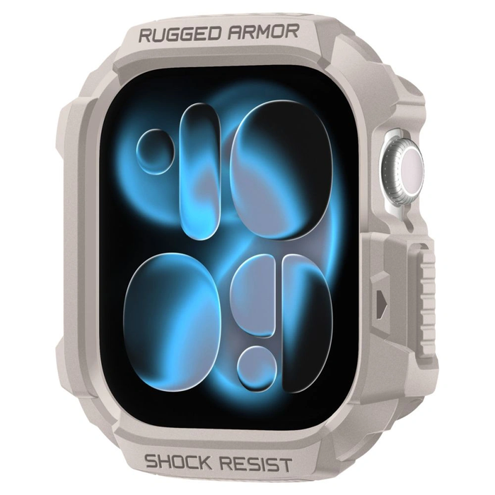 Spigen Rugged Armor V2 Apple Watch 10 / 11 42mm Dune Beige