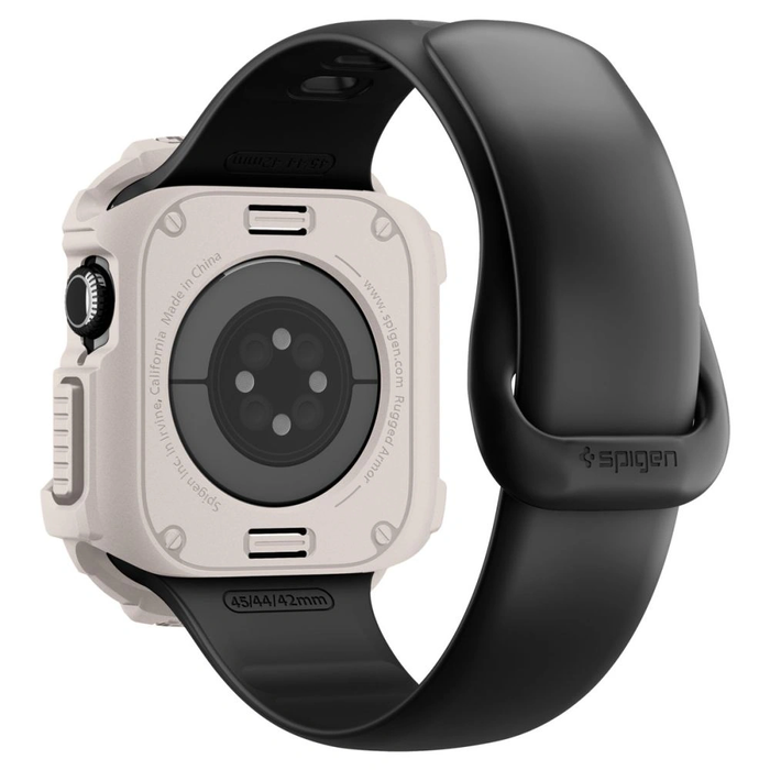 Spigen Rugged Armor V2 Apple Watch 10 / 11 42mm Dune Beige