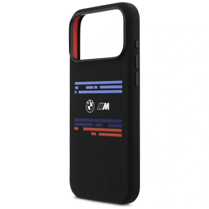 BMW M Silicon Horizontal Line MagSafe Apple iPhone 17 Pro Max black