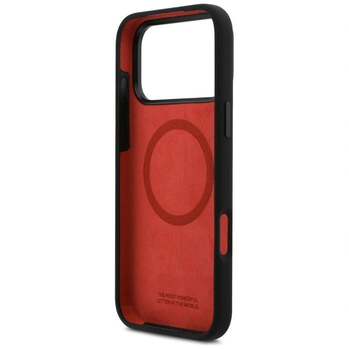 BMW M Silicon Horizontal Line MagSafe Apple iPhone 17 Pro Max black