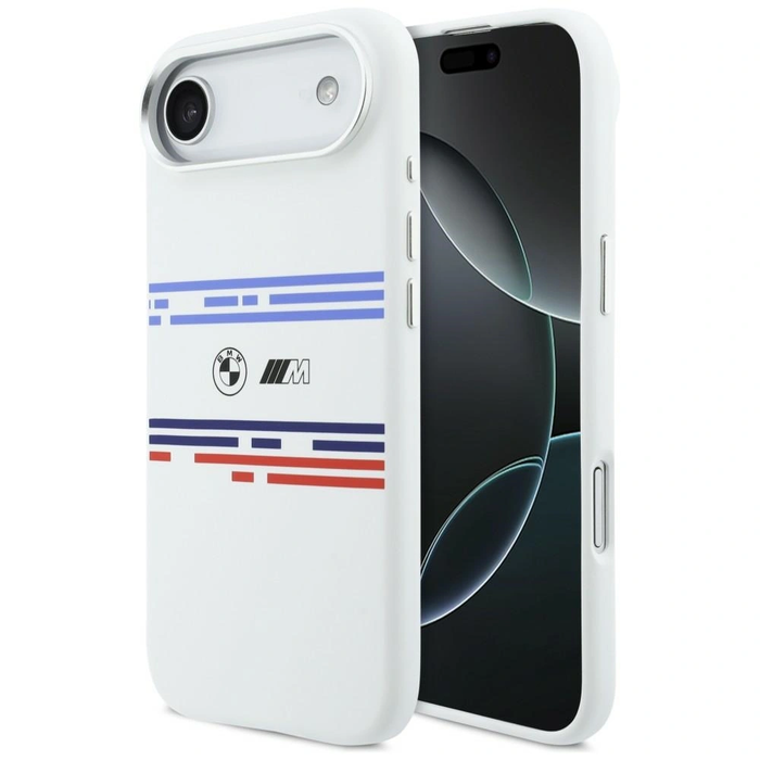 BMW M Silicon Horizontal Line MagSafe Apple iPhone Air white