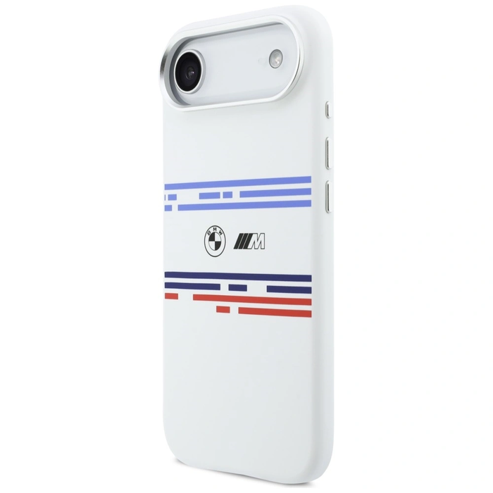 BMW M Silicon Horizontal Line MagSafe Apple iPhone Air white