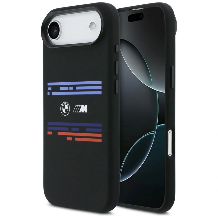 BMW M Silicon Horizontal Line MagSafe Apple iPhone Air black