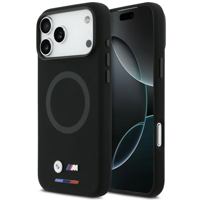 BMW M Silicon Logo MagSafe for Apple iPhone 17 Pro Max black