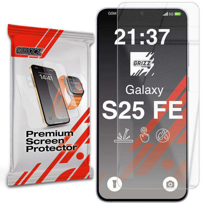 GrizzGlass HybridGlass Samsung Galaxy S25 FE
