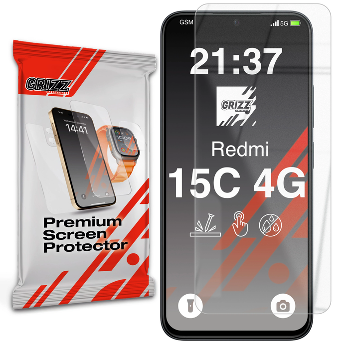 GrizzGlass HybridGlass Xiaomi Redmi 15C 4G