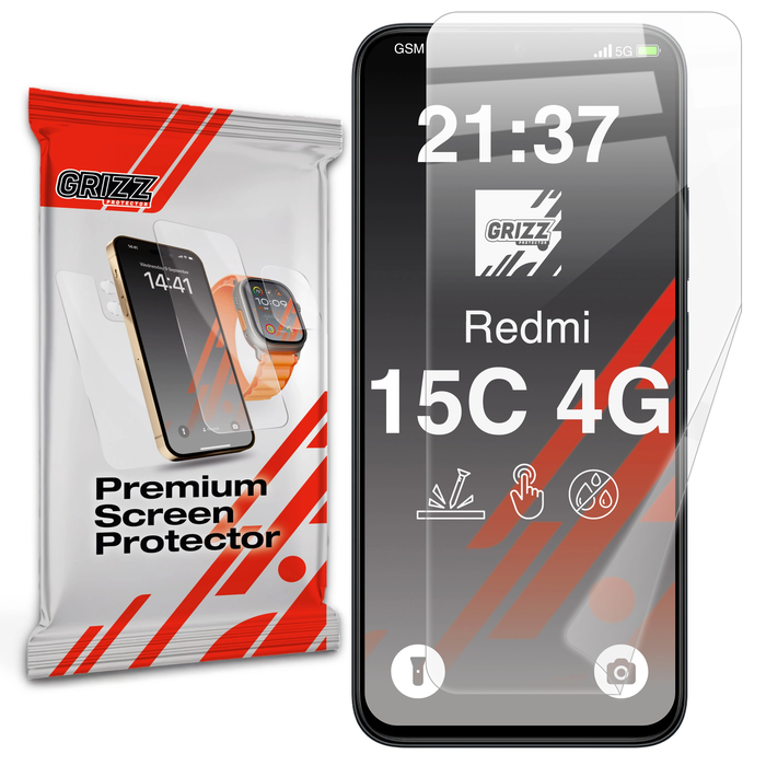 GrizzGlass CeramicFilm Xiaomi Redmi 15C 4G