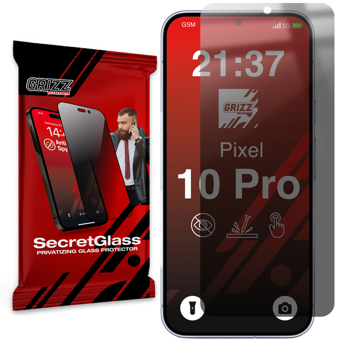 GrizzGlass Matte SecretGlass Google Pixel 10 Pro
