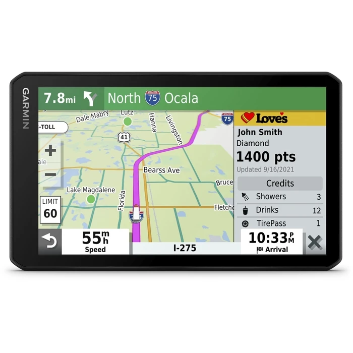 Garmin Συσκευή Πλοήγησης GPS DezlCam LGV710 MT-D Europe με Οθόνη 7" Bluetooth / Wi‑Fi & Card Slot 010-02727-10