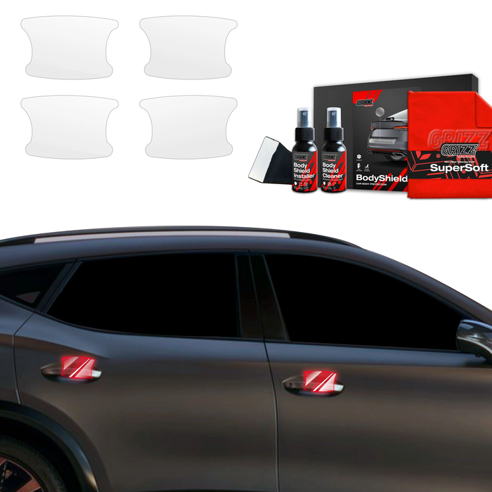 GrizzGlass BodyShield Protective Film For Door Handles Cupra Formentor Facelift (2024-2025) [4in1]