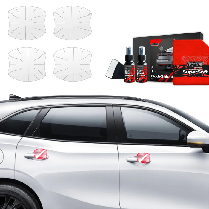 GrizzGlass BodyShield Protective Film For Door Handles Forthing T5 Evo (2024-2025) [4in1]