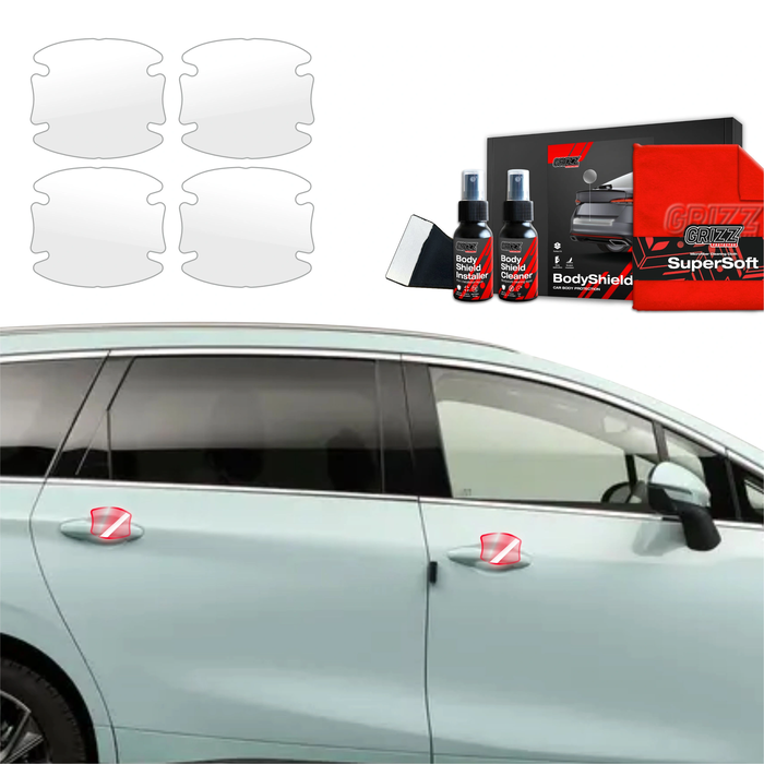 GrizzGlass BodyShield Protective Film For Door Handles Forthing U-tour (2024-2025) [4in1]