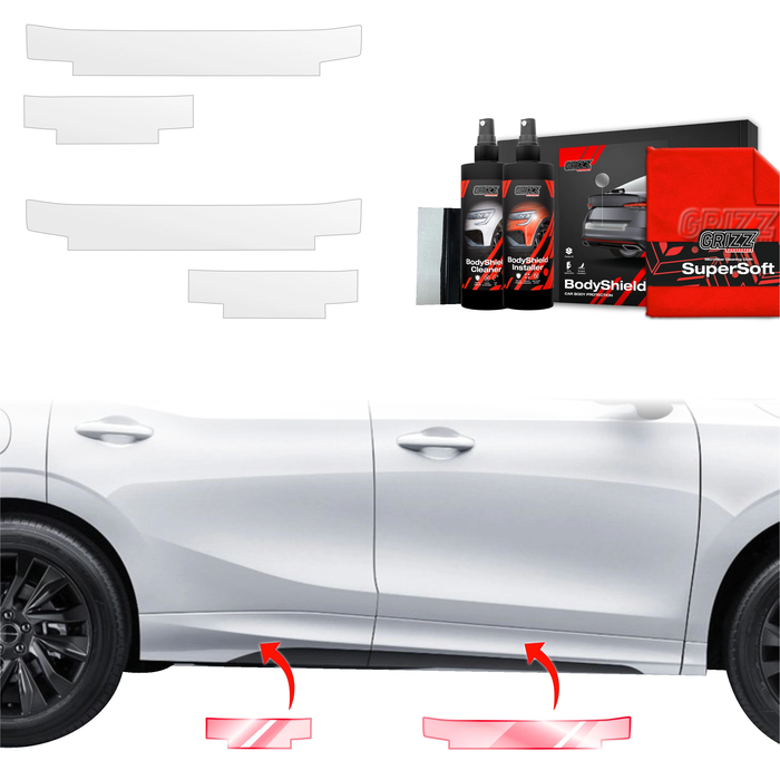 GrizzGlass BodyShield Door Sill Protection Film Forthing T5 Evo (2024-2025) [4in1]