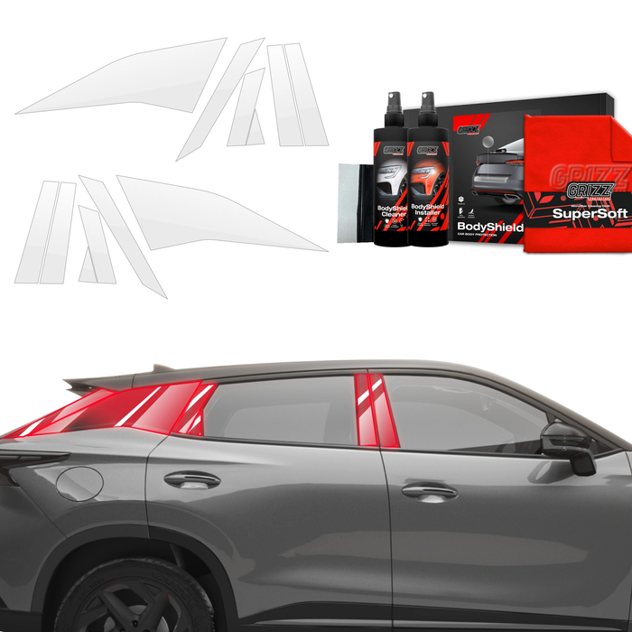 GrizzGlass BodyShield Car Pillar Protective Film OMODA 5 Facelift (2024-2025) [12in1]