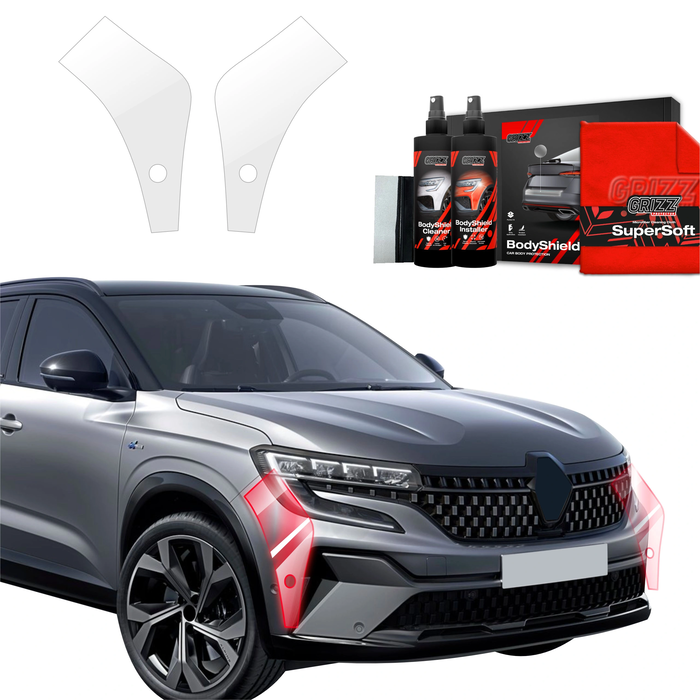 GrizzGlass BodyShield Protective Film For Bumpers Renault Austral (2022-2025) [2in1] 
