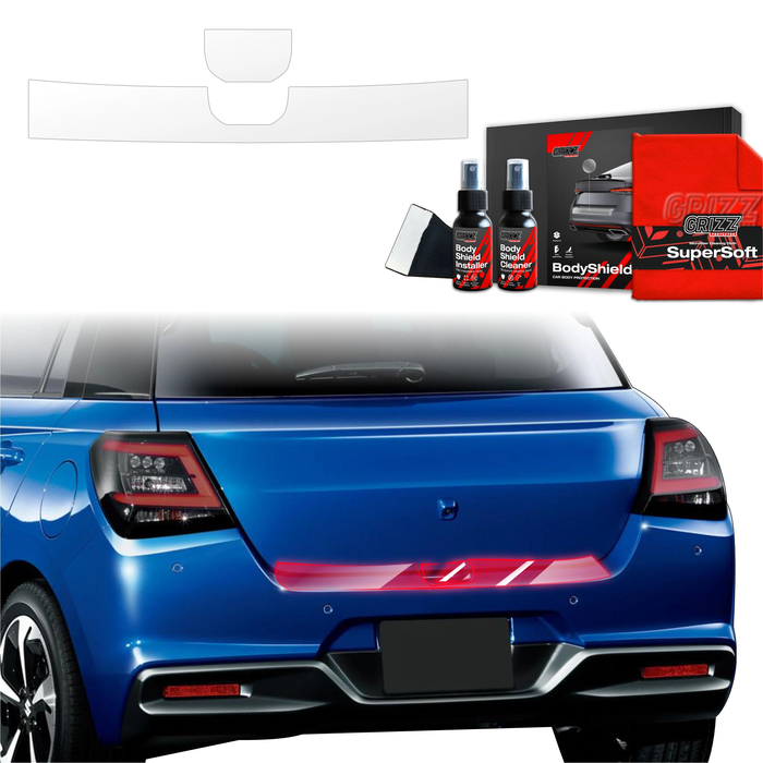 GrizzGlass BodyShield Trunk Sill Protective Film Suzuki Swift (2024-2025) [2in1] 