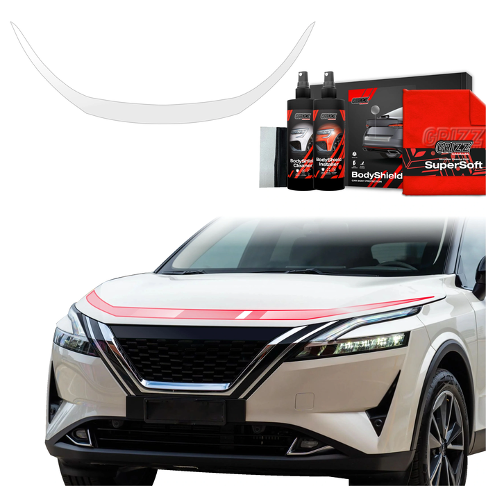 GrizzGlass BodyShield Hood Protective Film Nissan Qashqai 3 (2021-2024)