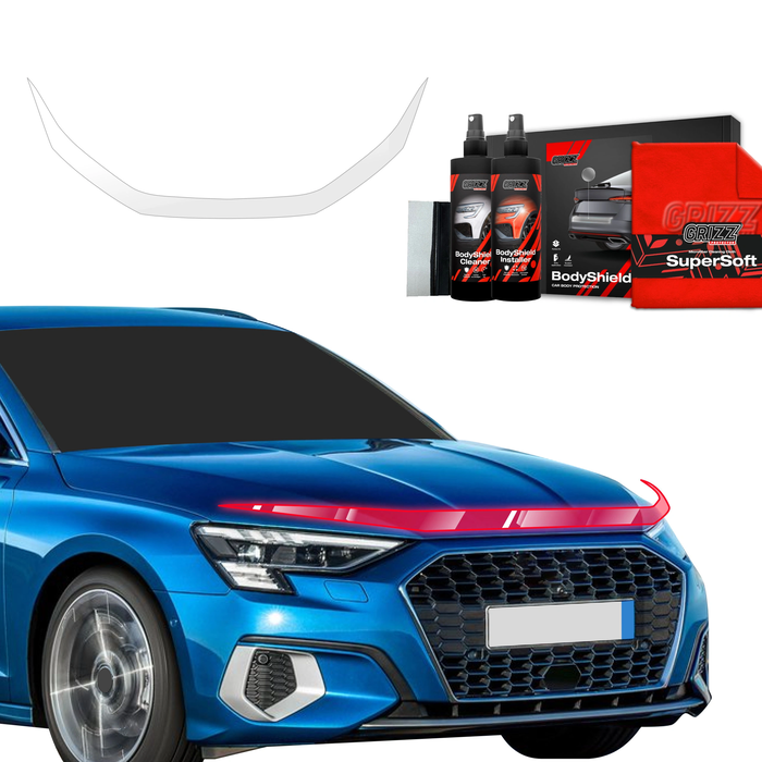GrizzGlass BodyShield Hood Protective Film Audi A3 8Y Sportback (2020-2023)