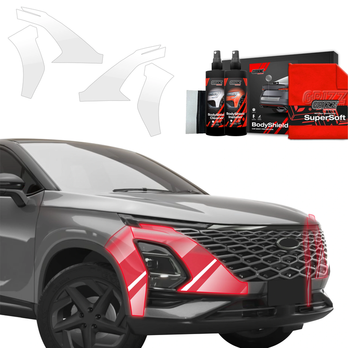 GrizzGlass BodyShield Protective Film For Bumpers OMODA 5 Facelift (2024-2025) [4in1]