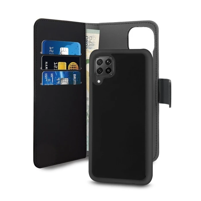 PURO Wallet Detachable 2in1 Huawei P40 Lite (black)