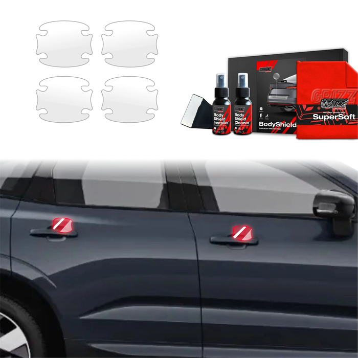 GrizzGlass BodyShield Protective Film For Door Handles Volvo XC60 2 (2022-2025) [4in1]