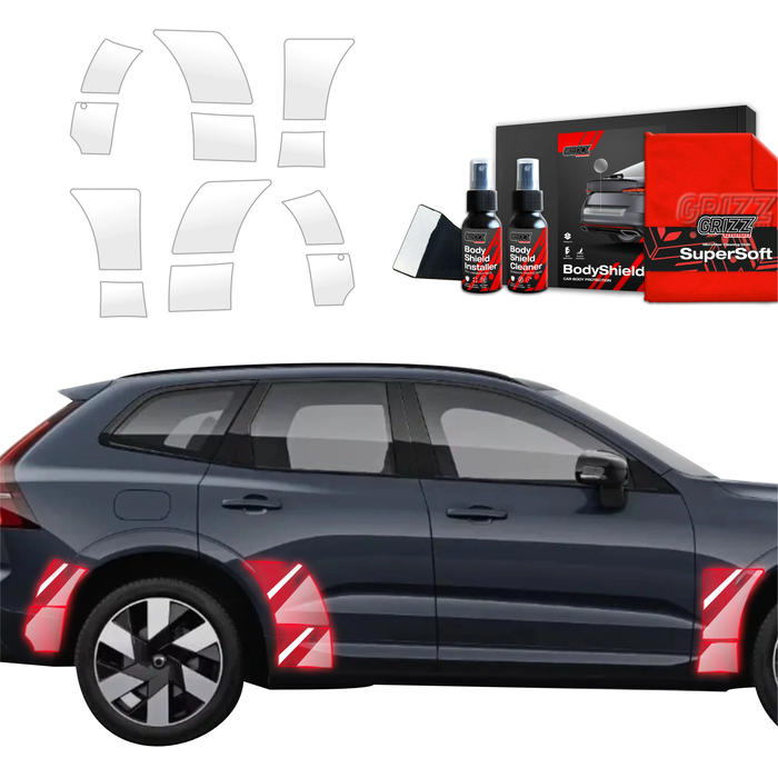 GrizzGlass BodyShield Wheel Arch Protection Film Volvo XC60 2 (2022-2025) [12in1]