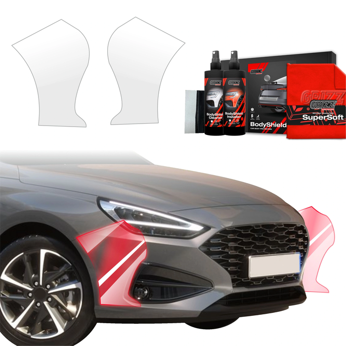GrizzGlass BodyShield Protective Film For Bumpers Hyundai i30 Wagon (2020-2025) [2in1] 