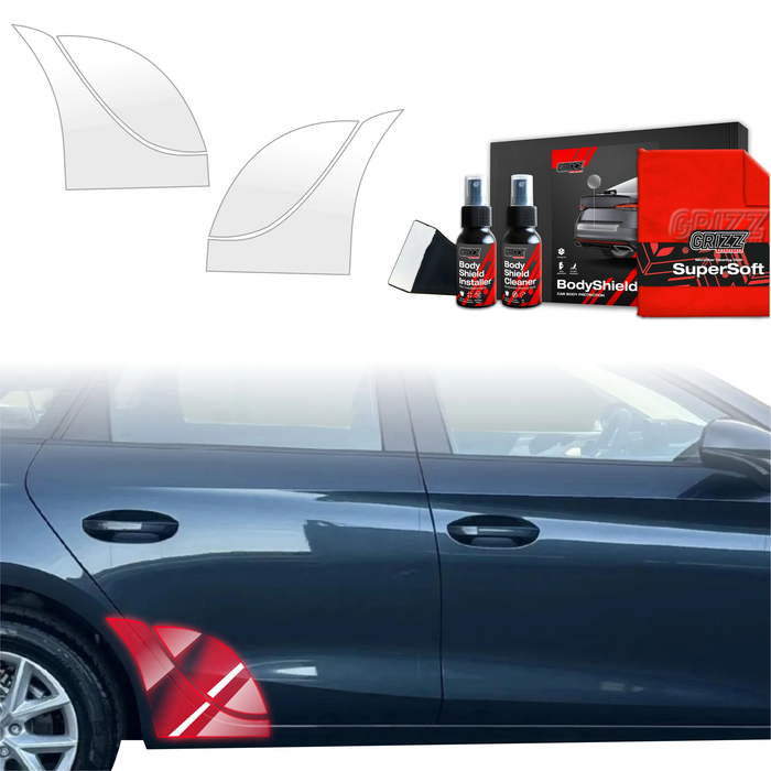 GrizzGlass BodyShield Wheel Arch Protection Film Seat Leon (2024-2025) [4in1]