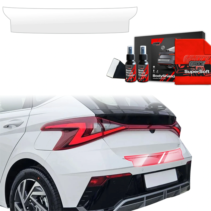 GrizzGlass BodyShield Trunk Sill Protective Film Hyundai i20 (2023-2025)