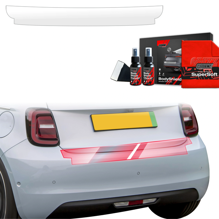 GrizzGlass BodyShield Trunk Sill Protective Film Fiat 500 (2016-2025)