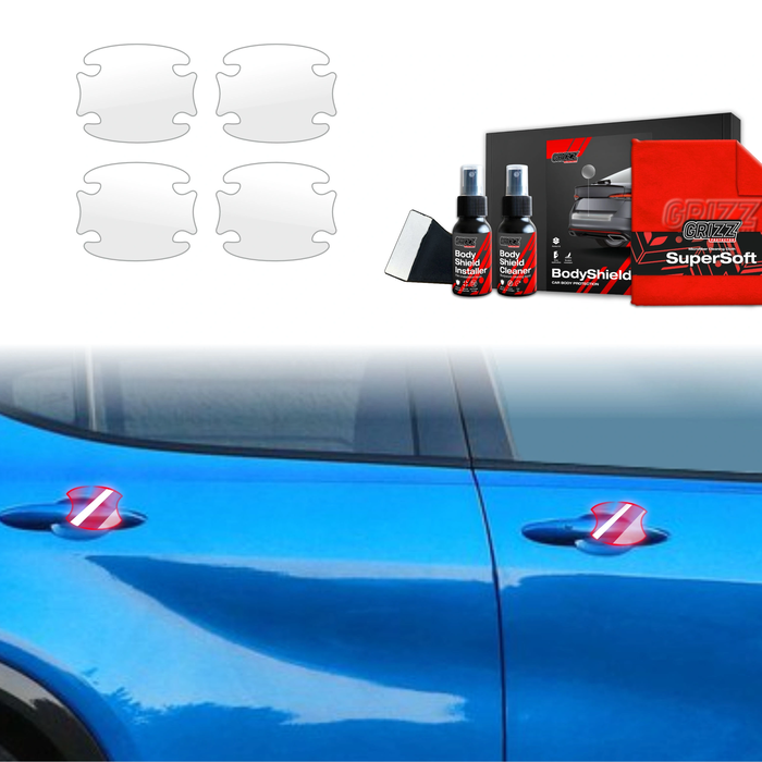 GrizzGlass BodyShield Protective Film For Door Handles Alfa Romeo Tonale (2022-2025) [4in1]