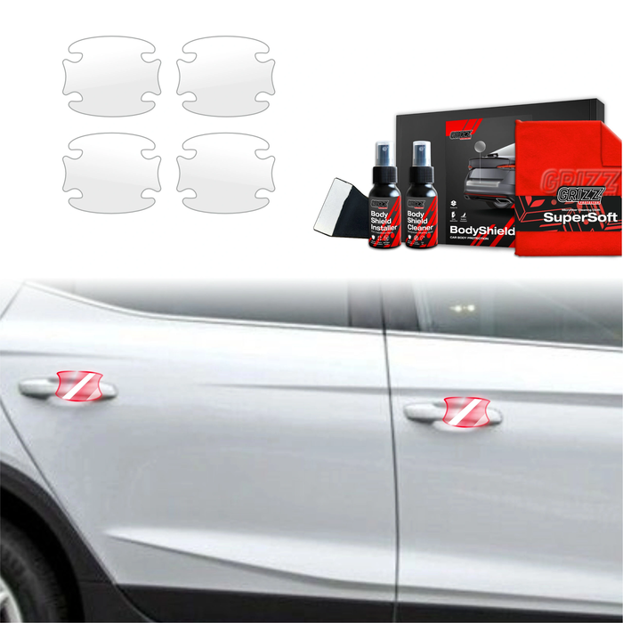 GrizzGlass BodyShield Protective Film For Door Handles Seat Arona (2021-2025) [4in1]