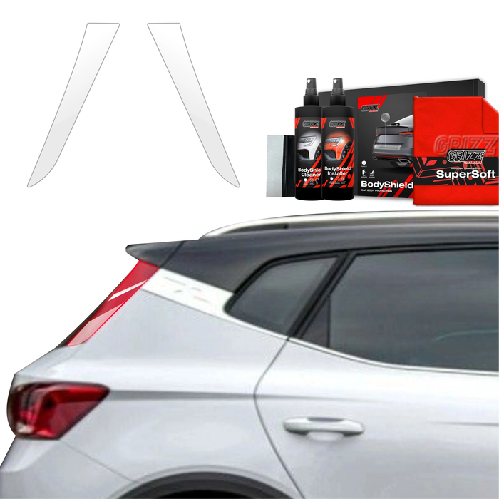 GrizzGlass BodyShield Car Pillar Protective Film Seat Arona (2021-2025) [2in1] 