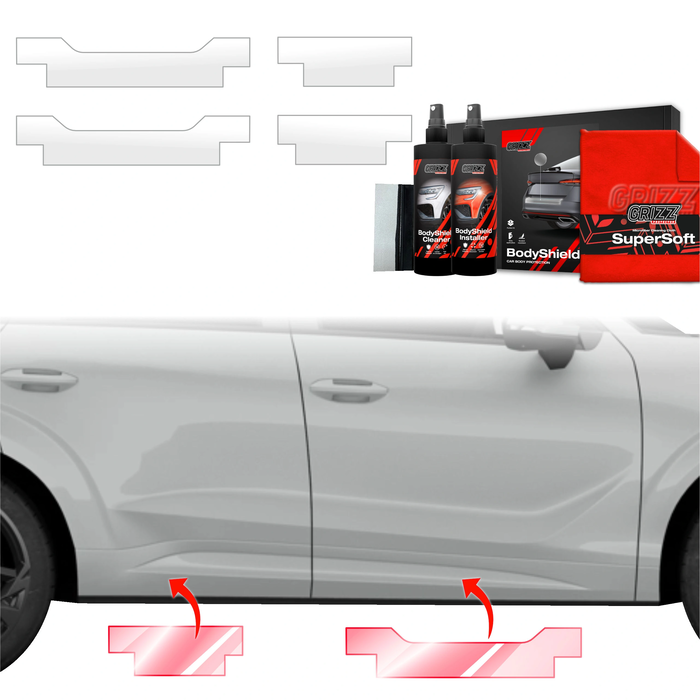 GrizzGlass BodyShield Door Sill Protection Film Cupra Terramar (2024-2025) [4in1]