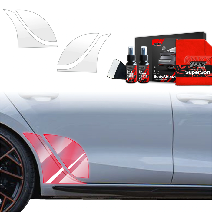 GrizzGlass BodyShield Wheel Arch Protection Film Cupra Leon Sportstourer (2024-2025) [4in1]