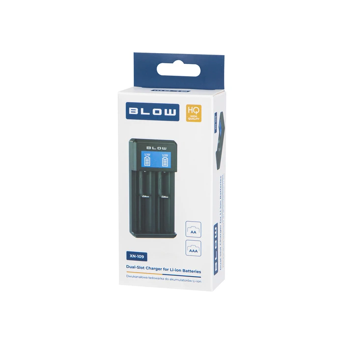Battery Charger 2-Slot XN-109 BLOW (18650, AA, AAA)