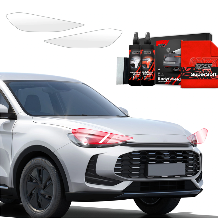 GrizzGlass BodyShield Lamp Protection Film MG ZS Hybrid+ (2024-2025) [2in1] 