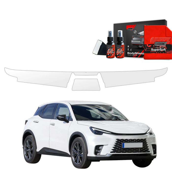 GrizzGlass BodyShield Trunk Sill Protective Film Lexus LBX (2023-2025) [2in1] 