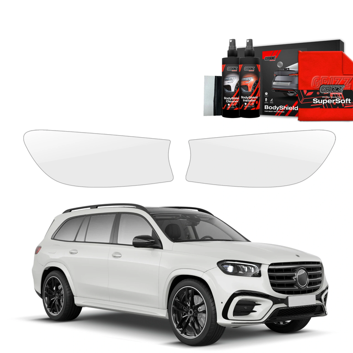 GrizzGlass BodyShield Lamp Protection Film Mercedes GLS 450d (2023-2025) [2in1] 