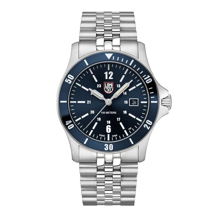 Luminox Ανδρικά Ρολόγια XS.0913 Ασημί 42 mm