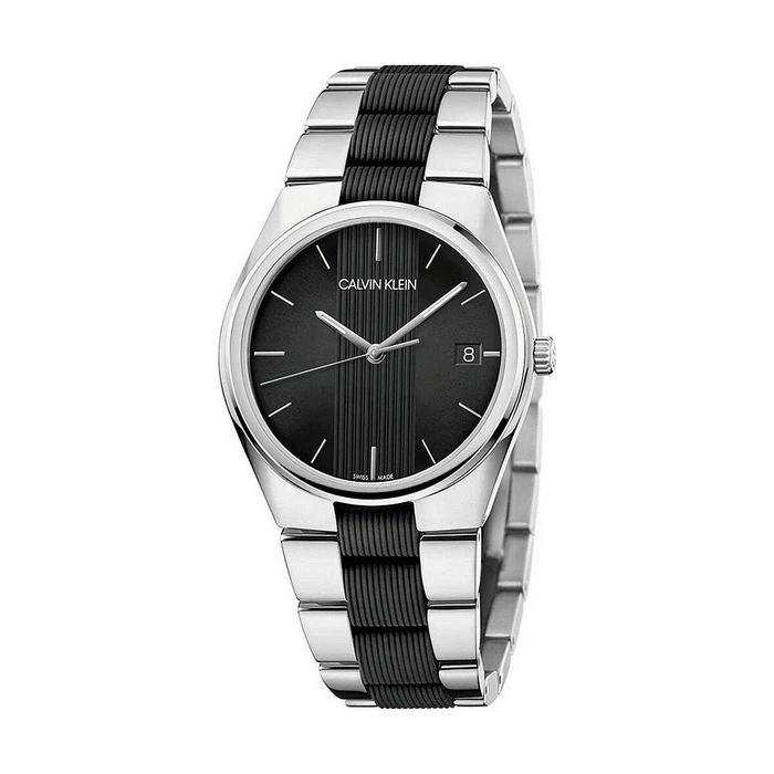 Γυναικείο Ρολόι Calvin Klein CONTRAST (40 mm)(Black)