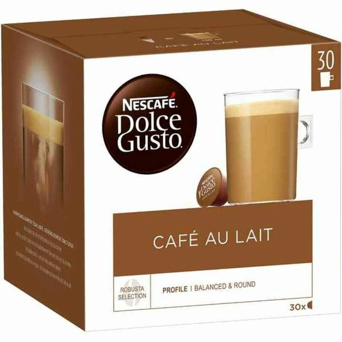 Nescaf? Dolce Gusto Coffee Capsules Cafe Au Lait 30 Units