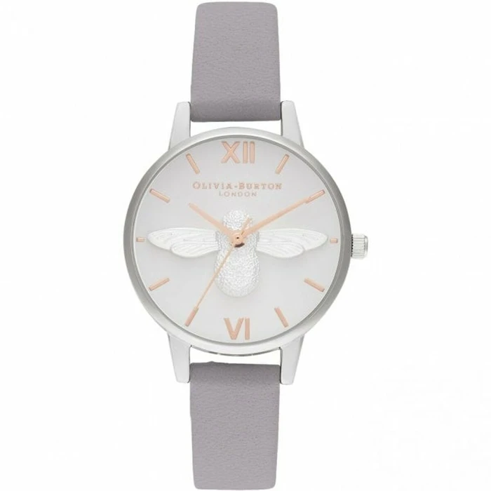 Γυναικείο Ρολόι Olivia Burton OB16AM163 (30 mm)(Silver)