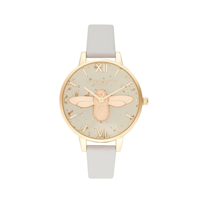 Γυναικείο Ρολόι Olivia Burton OB16GD37 (34 mm)(Beige)