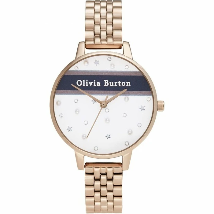 Γυναικείο Ρολόι Olivia Burton OB16VS06 (34 mm)(White)