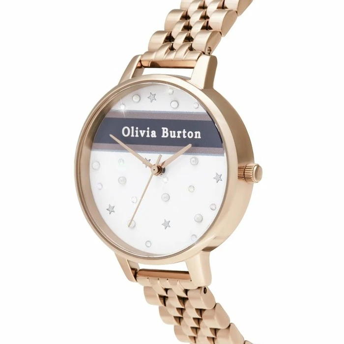 Γυναικείο Ρολόι Olivia Burton OB16VS06 (34 mm)(White)
