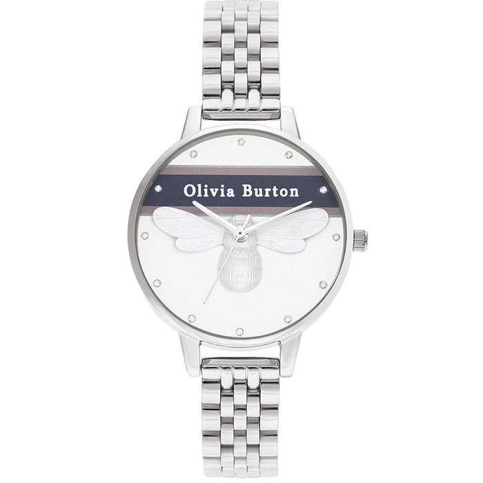 Γυναικείο Ρολόι Olivia Burton OB16VS07 (34 mm)(White)