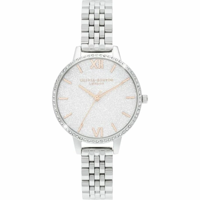 Γυναικείο Ρολόι Olivia Burton OB16GD68 (34 mm)(Silver)